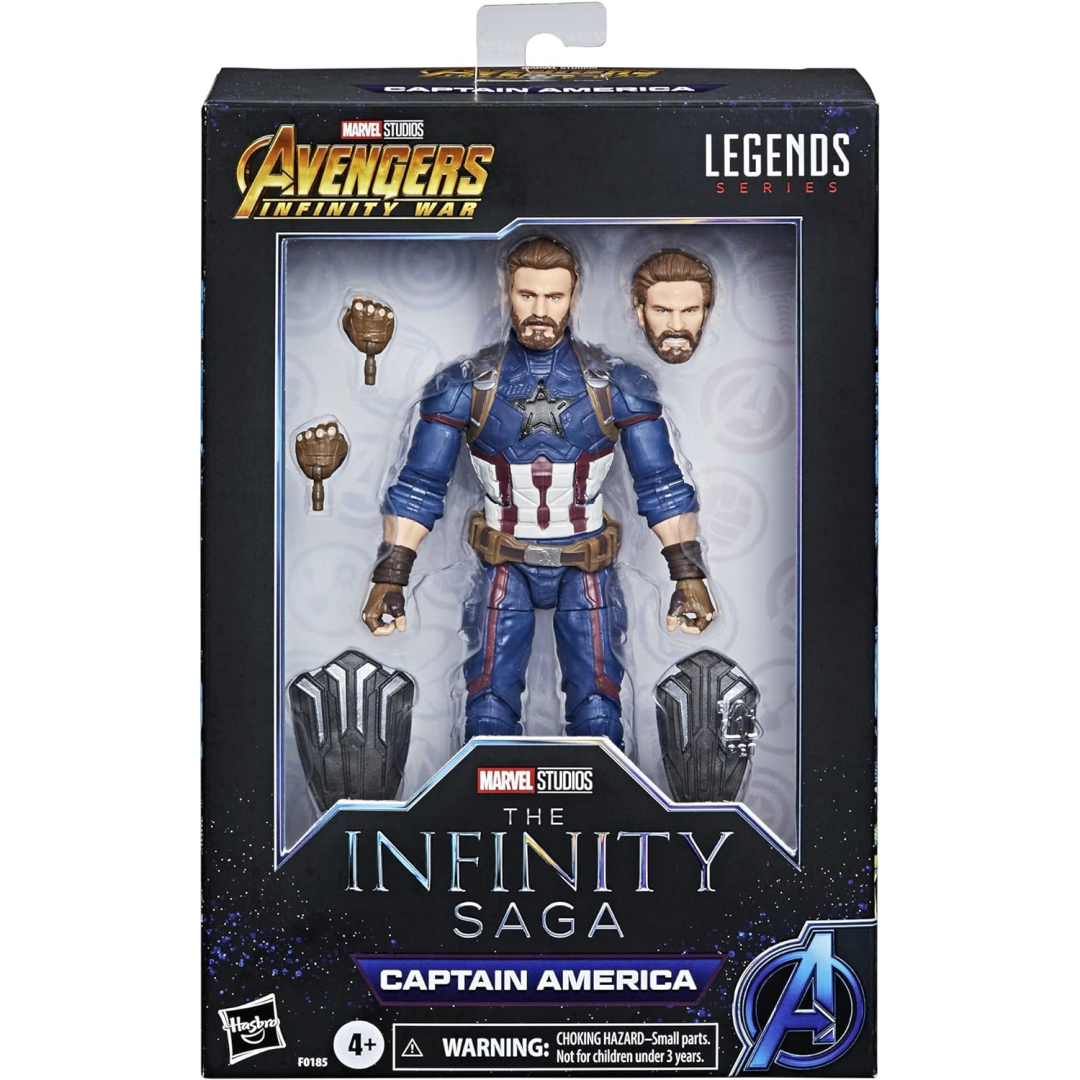HASBRO MARVEL LEGENDS AVENGERS ENDGAME CAPTAIN AMERICA ACTION FIGURE