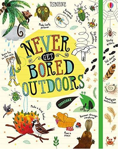 Never Get Bored Outdoors (IR) - Hardcover-spiral - GOOD
