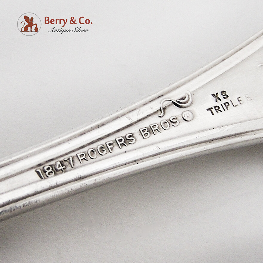 Vintage Large Solid Pie Knife Server Rogers Bros Silverplate 1904 eBay