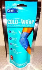 Coralite Cold - Wrap Muscle & Joint Elastic Bandage Lot of 1 to 6 ( 1x4"x102") *
