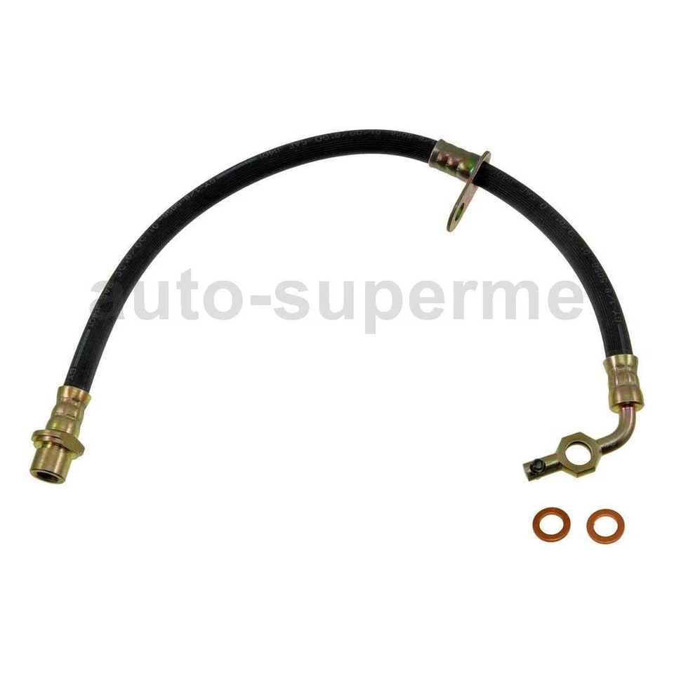 Juego de mangueras de freno delanteras 2x para Lexus LX470 1998-2007 Foto 4 de 4