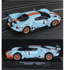 Racer Sideways Ford GT #6 Gulf Historic Colors Le Mans 1969 1/32 Slot Car SWCAR0