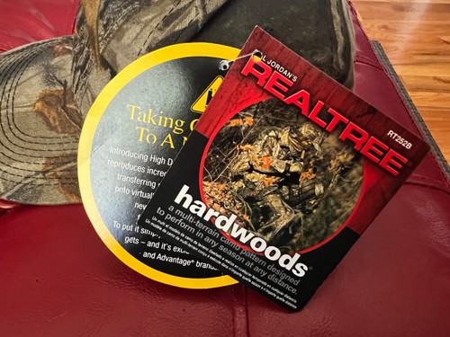 Hardwood Realtree Camo adjustable Hunting Hat Deer Elk Hunting - Picture 3 of 6
