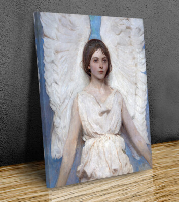 Angle by Abbott Handerson Thayer mounted canvas print