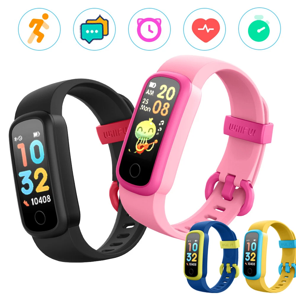 Kids Smart Watch Fitness Tracker Watch Heart Rate Monitor Steps Sleep  Tracker