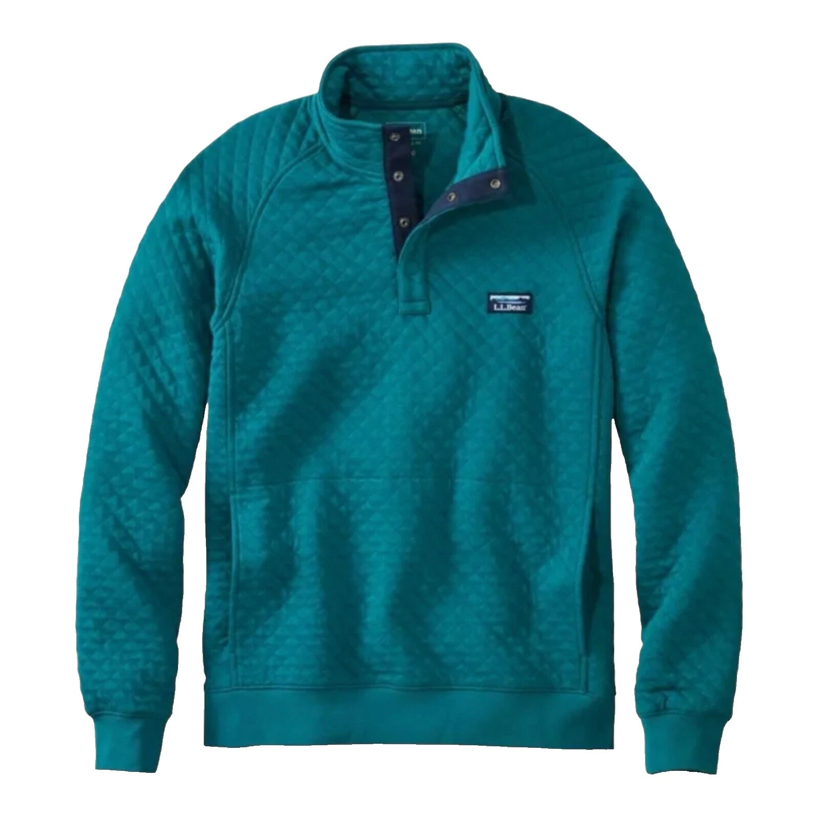 Sólido L.L. Bean sudaderas de algodón para hombres