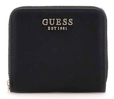 GUESS Talent SLG Small Zip Around Wallet S Geldbörse Black schwarz Neu