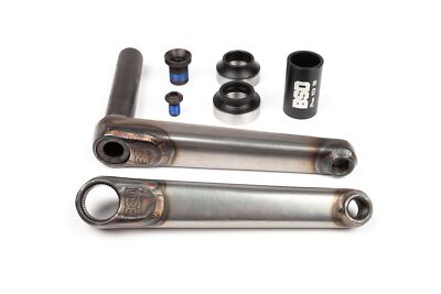BSD Substance XL V2 BMX Cranks with Mid Bottom Bracket Black or