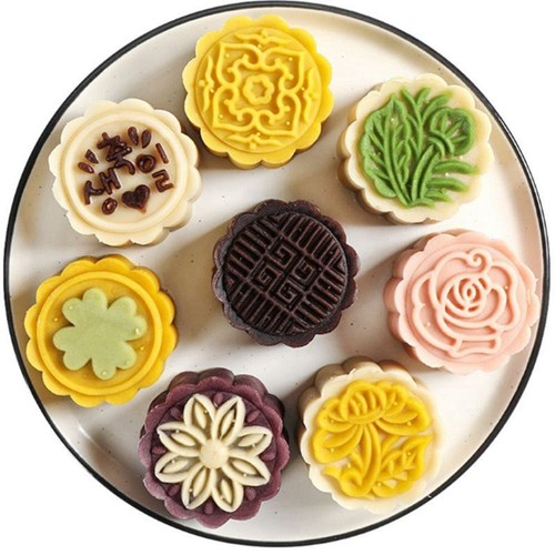 Shape Decoration Cake Plungers Moon Cake Mold Cookie Stamps Cookie Press - Picture 8 of 12