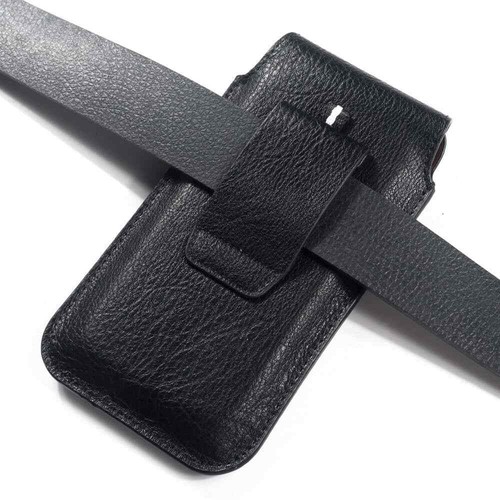 for KYOCERA DURAFORCE EX (2023) Leather Cover Vertical Belt Case with Magneti... - Picture 3 of 6