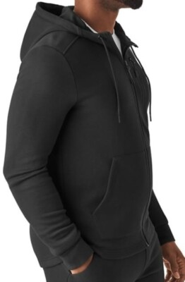 Member's Mark Men's Luxe Active Full Zip Hoodie S,M,L