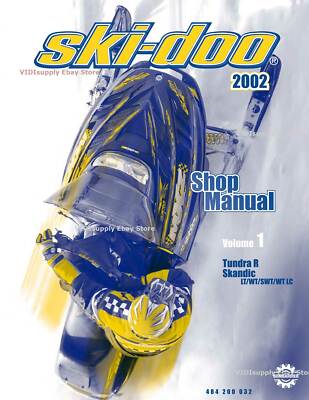 Ski-Doo 2002 Tundra R, Skandic LT, WT, WT LC, SWT Service Shop Manual