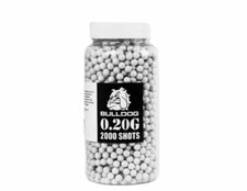 6mm BB B,Bs Airsoft Bulldog 0.20 g 2000  In Tub