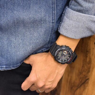 CASIO G-SHOCK GA-110-1AJF Black Analog & Digital Men's Watch New