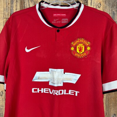 ウェア archive nike Manchester United Jersey L Manchester United 2014-15 Home Soccer Jersey Nike 611031-624 Men's