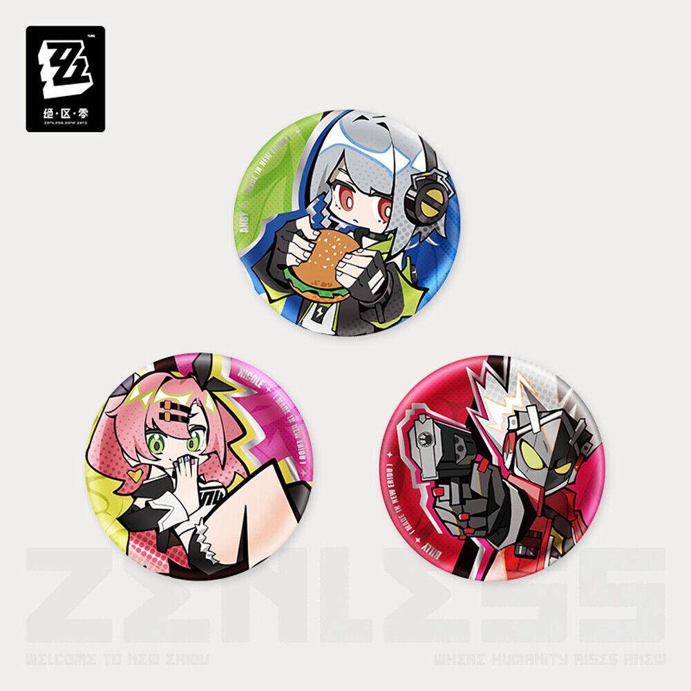 ZZZ miHoYo Zenless Zone Zero Badge Gentle House Official ZZZ miHoYo Zenless Zone Zero Badge Gentle House Official