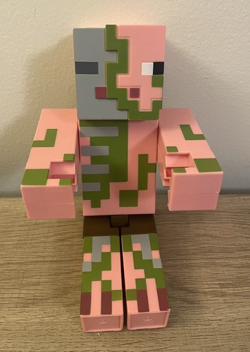 Mojang Minecraft Large Scale Action Figure Zombie Pig Man Pigman 8 5 Ebay