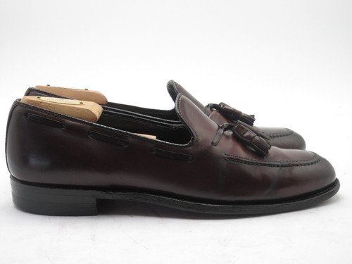 Men's Hanover Imperial Shell Cordovan Tasseled Loafers Size 9C - Picture 3 of 10