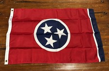 Tennessee State Flag Valley Forge 100% Nylon 2014 USA Made 2x3 Original Box~New