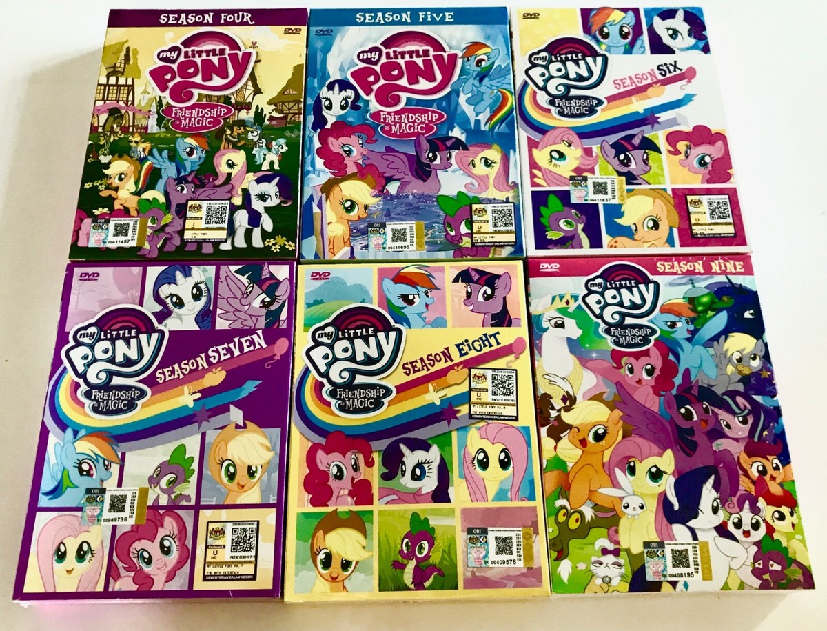 My Little Pony: Friendship Is Magic (Season 4 5 6 7 8 9) Set ~ All