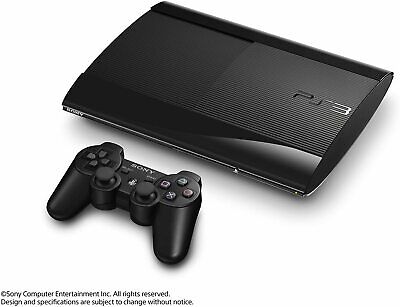 Sony PlayStation 3 500GB Charcoal Black Console System for sale