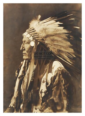 CHIEF LITTLE WOLF NORTHERN CHEYENNE NATIVE AMERICAN LEADER 5X7 PHOTO