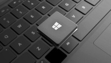 Keycap Replacement - Microsoft Surface Pro TypeCover 4 - 1725 Black - Keys