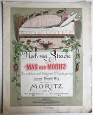 Max Moritz Noten, Max Moritz Musik, Musik, Noten, Max Moritz Wilhelm Busch