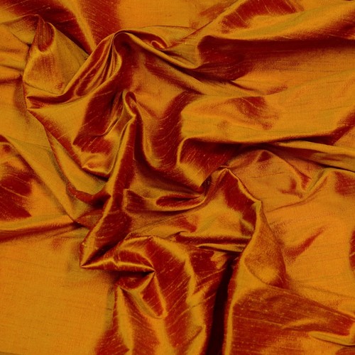 Golden Nugget Dupioni Silk Fabric main image 0