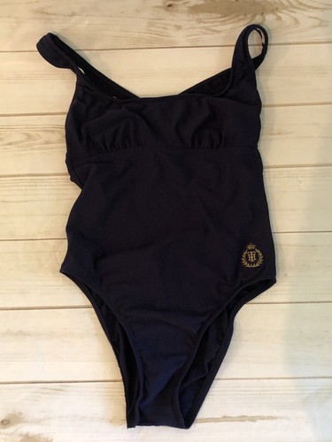 Tommy Hilfiger Para Mujer Azul Marino Traje de baño de una pieza talla 6  Usado en excelente condición Alta Corte | eBay