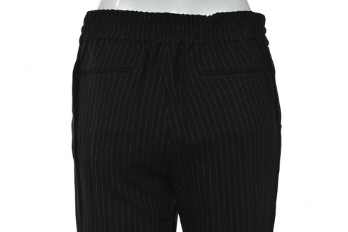 NEW J Brand Womens Pants Size S Black White Pinstripe Tapered Leg Slacks Wool - Picture 3 of 6