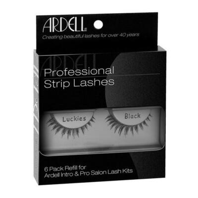 ARDELL Professional Strop Lashes - Luckies Black 6 Pack Refill Kit
