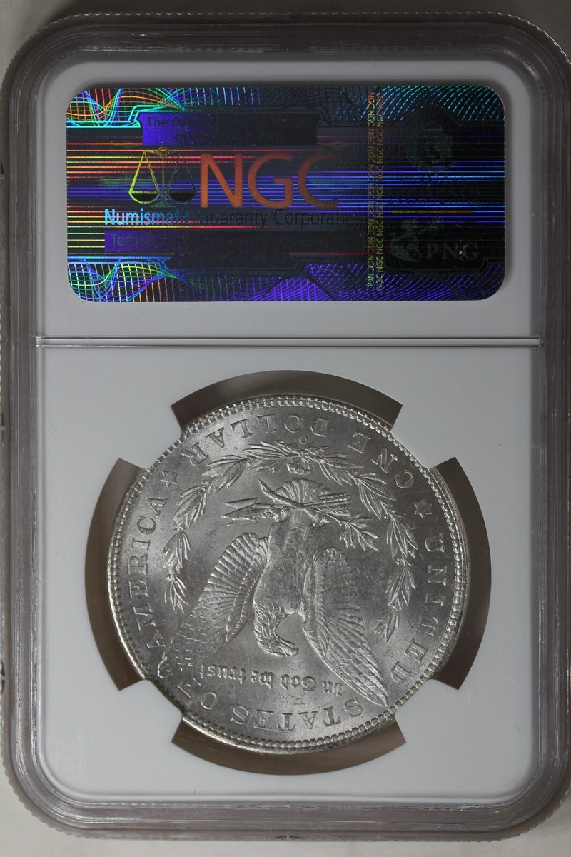1902-O $1 NGC MS63 Morgan Silver Dollar, Miss Liberty Head Dollar