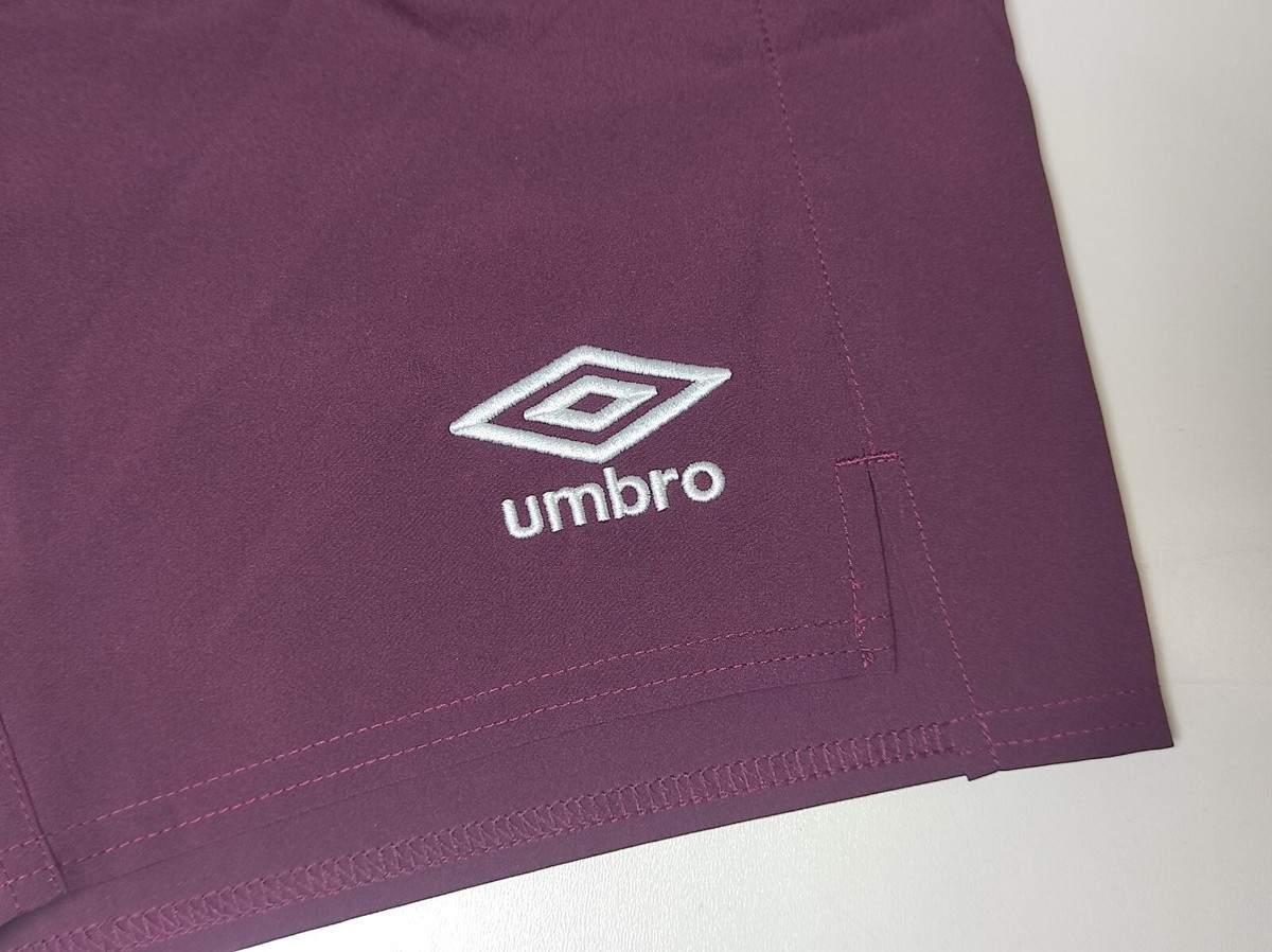 Short De Football Vintage Umbro Heart Of Midlothian (Hearts) – Taille XL Blanc – Occasion En Excellent état