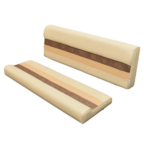 Wise Pontoon Boat Bench Seat WD106-1010 | Sand Chestnut Gold (Set of 2) - Picture 3 of 7