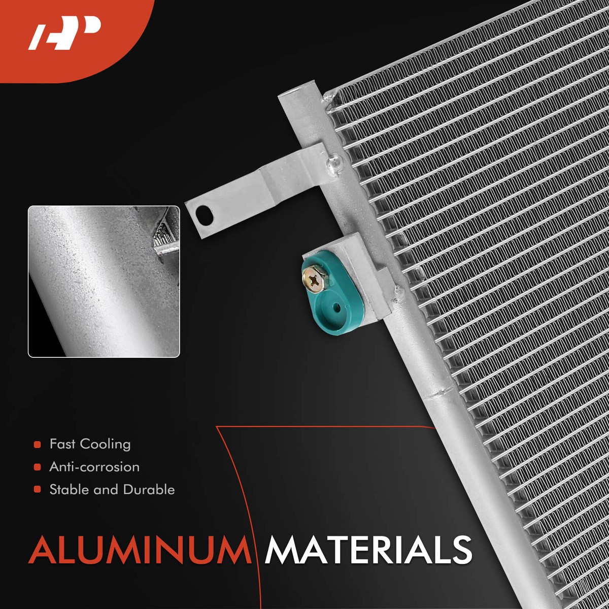 A-Premium AC Condenser For Ford Fusion 2013-2020 & Lincoln MKZ 2013-2016 - 2.5L & 3.7L With Receiver Drier