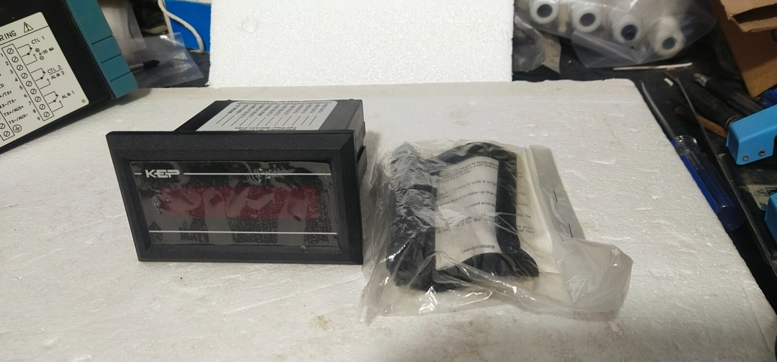 KEP Electronic Counter PCGE99B74 96x48mm BCD Digital Meter Controller Transducer