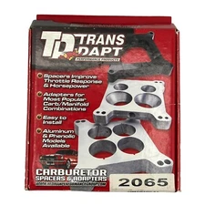 Carburetor Spacers and Adapter 2065 TD Trans Dapt Performance NOS
