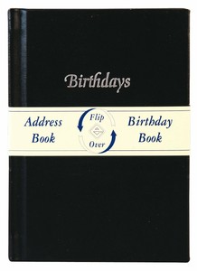 Anniversaire Livre Carnet D Adresses Noir Ebay