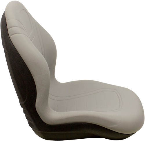 Case Skid Steer Gray Bucket Seat Fits 40XT 60XT 70XT 75XT 85XT 90XT ETC - Picture 8 of 12