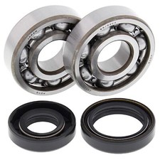 All Balls 24-1008 Crank Shaft Bearing Kit For Kawasaki KX125 88-05 1988-2005 NEW