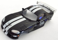 DODGE VIPER GTS-R Black XtracTion Slot Car BODY for AFX auto world
