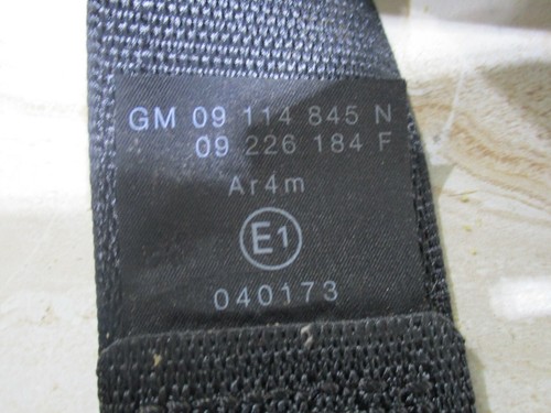 Genuine 2003 HOLDEN BARINA XC CD 1.4L 2001-2005 LEFT REAR SEAT BELT - Picture 3 of 12