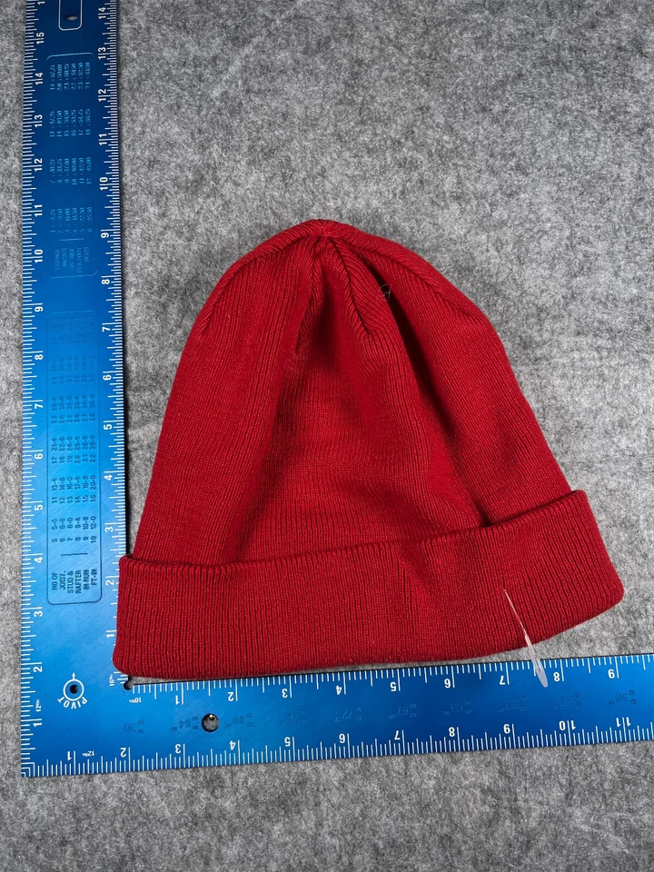 Obey Giant Beanie Toque Adulto Talla Única Rojo Tejido 100% Acrílico Patín Nieve Esquí Foto 4 de 4