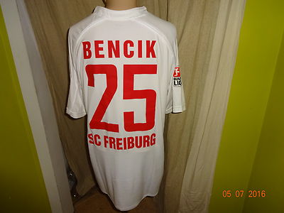 SC Freiburg Jako matchworn jersey 2008/09 ''Duravit'' + No. 25 Bencik size XL