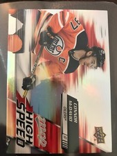 2020-21 Upper Deck MVP Connor Mcdavid high Speed hockey card