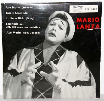 7'' Vinyl MARIO LANZA - Ave Maria / Toselli-Serenade / Ich liebe dich