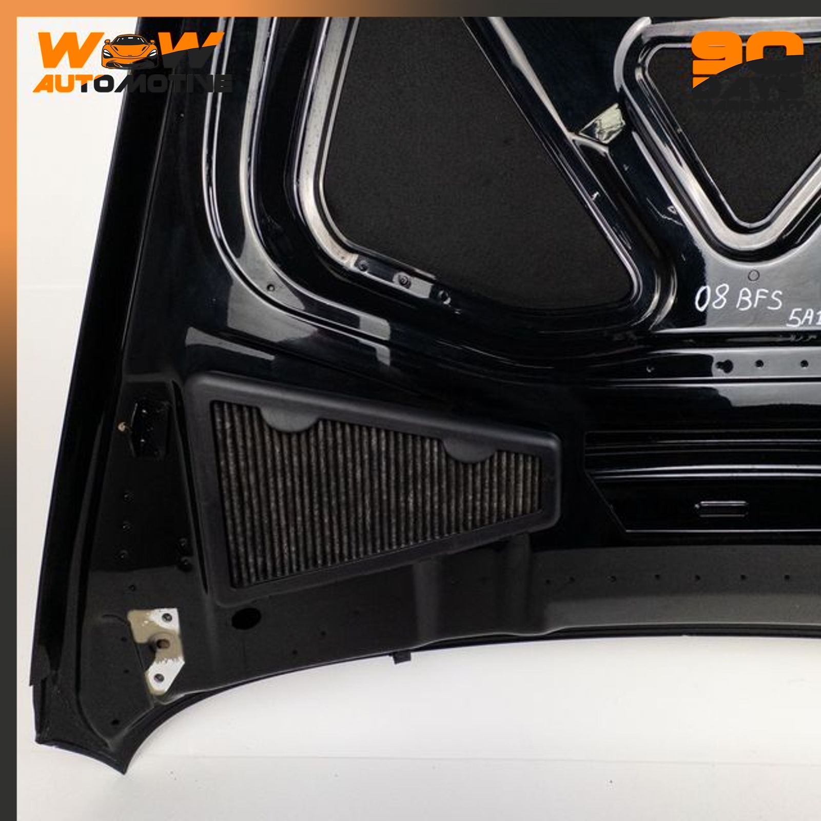 06-13 BENTLEY CONTINENTAL FLYING SPUR FRONT HOOD BONNET PANEL ASSEMBLY BLACK OEM