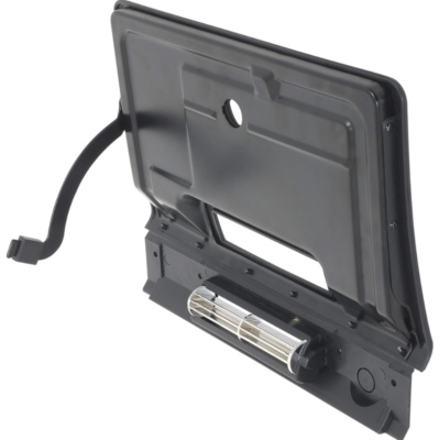 1970-1981 Firebird Trans Am Glove Box Door - Black Plastic With AC Opening - OEM Style Replacement 483462