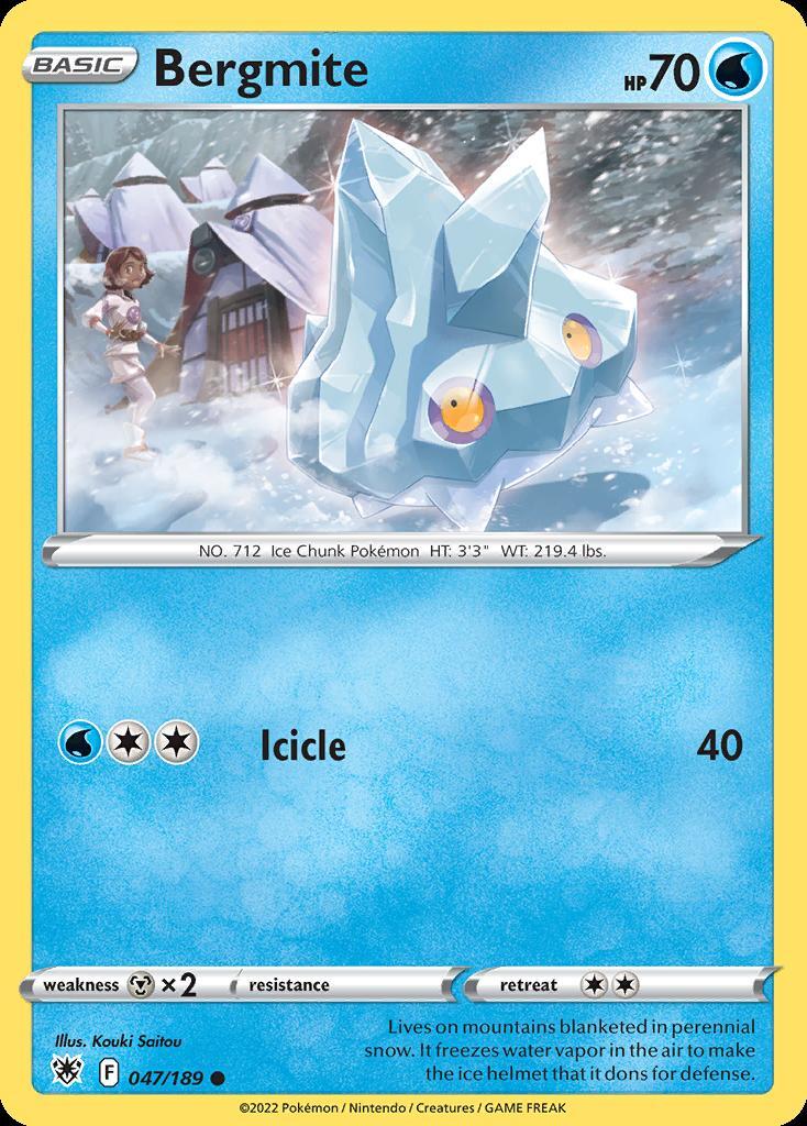 Pokemon Bergmite (47/216) Astral Radiance NM